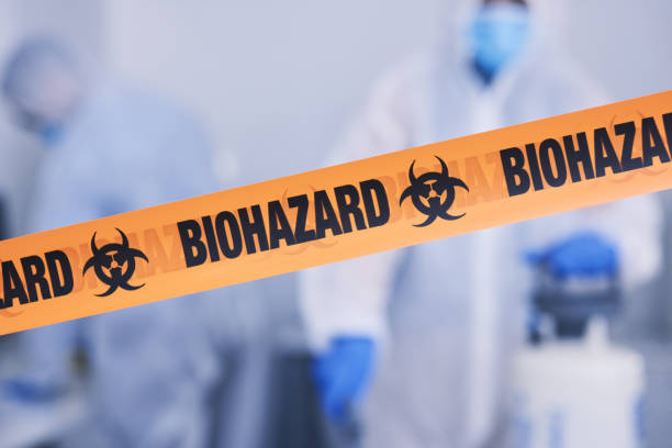 Professional Biohazard technician working in Freeport, MI